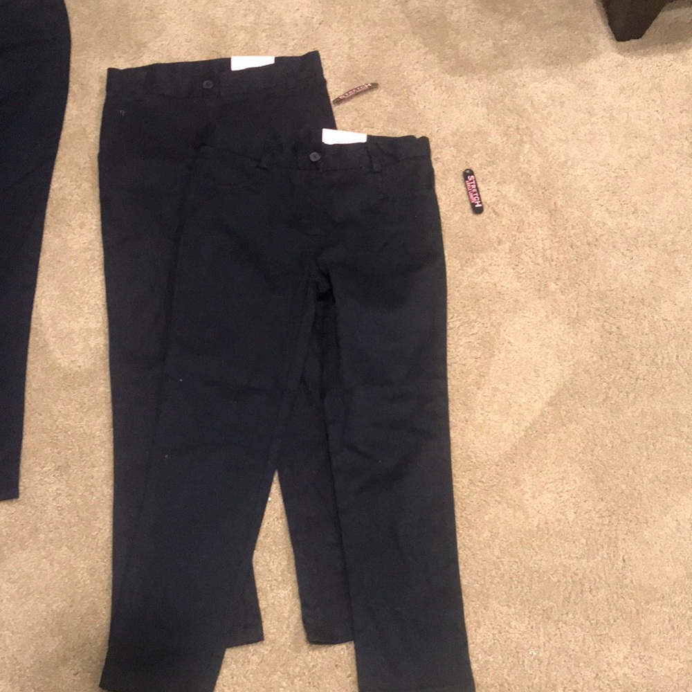 Chaps size 10 regular navy pants